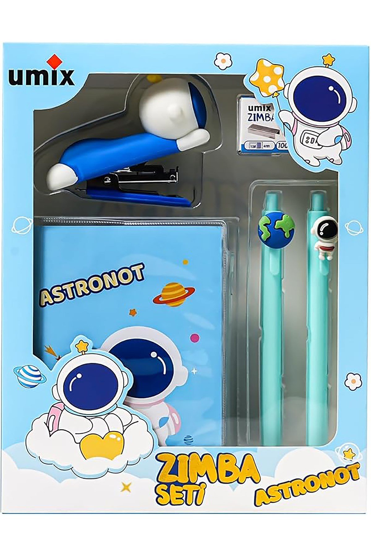 Astronot kırtasiye seti