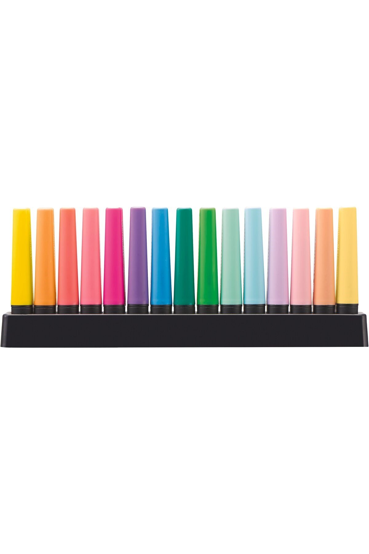 BOSS ORIGINAL - Fosforlu Kalem - 15'li Masa Seti - 9 Parlak Renk - 6 Pastel Renk