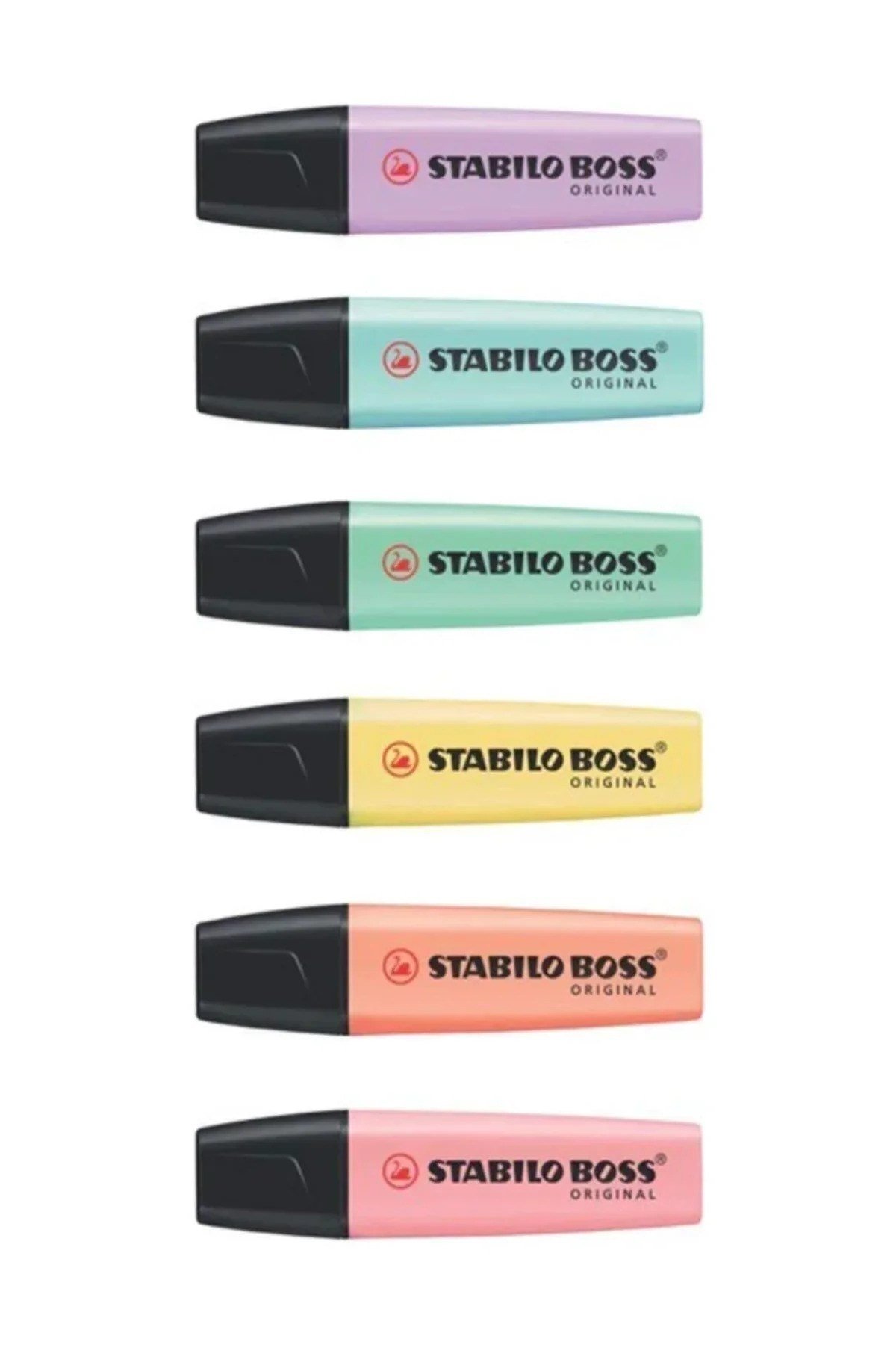 Boss Pastel Fosforlu Kalem 6 Adet