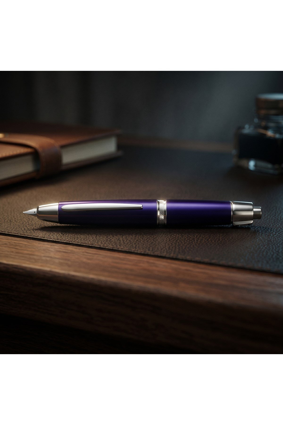 CAPLESS LUXURY Mor - MEDIUM (rhodium accents)