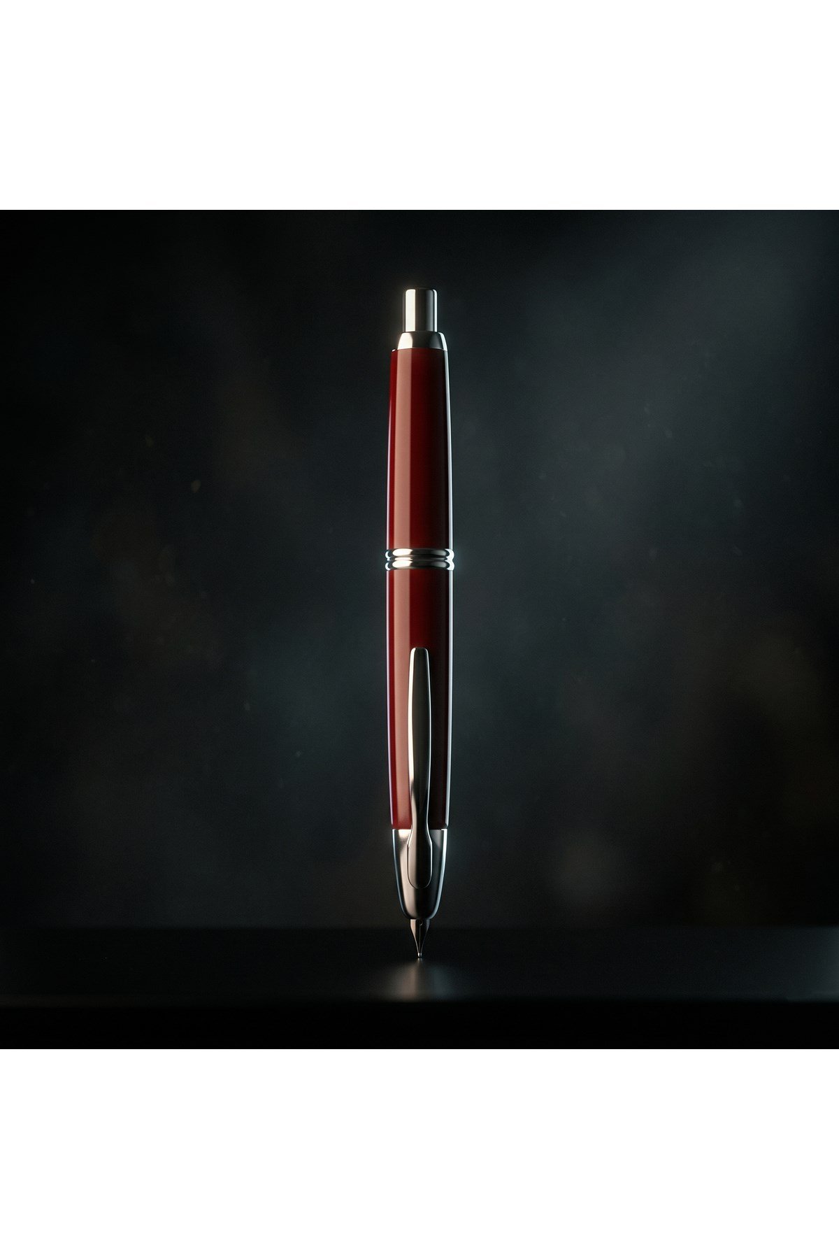 CAPLESS RHODIUM ACCENTS - Kırmızı - FINE