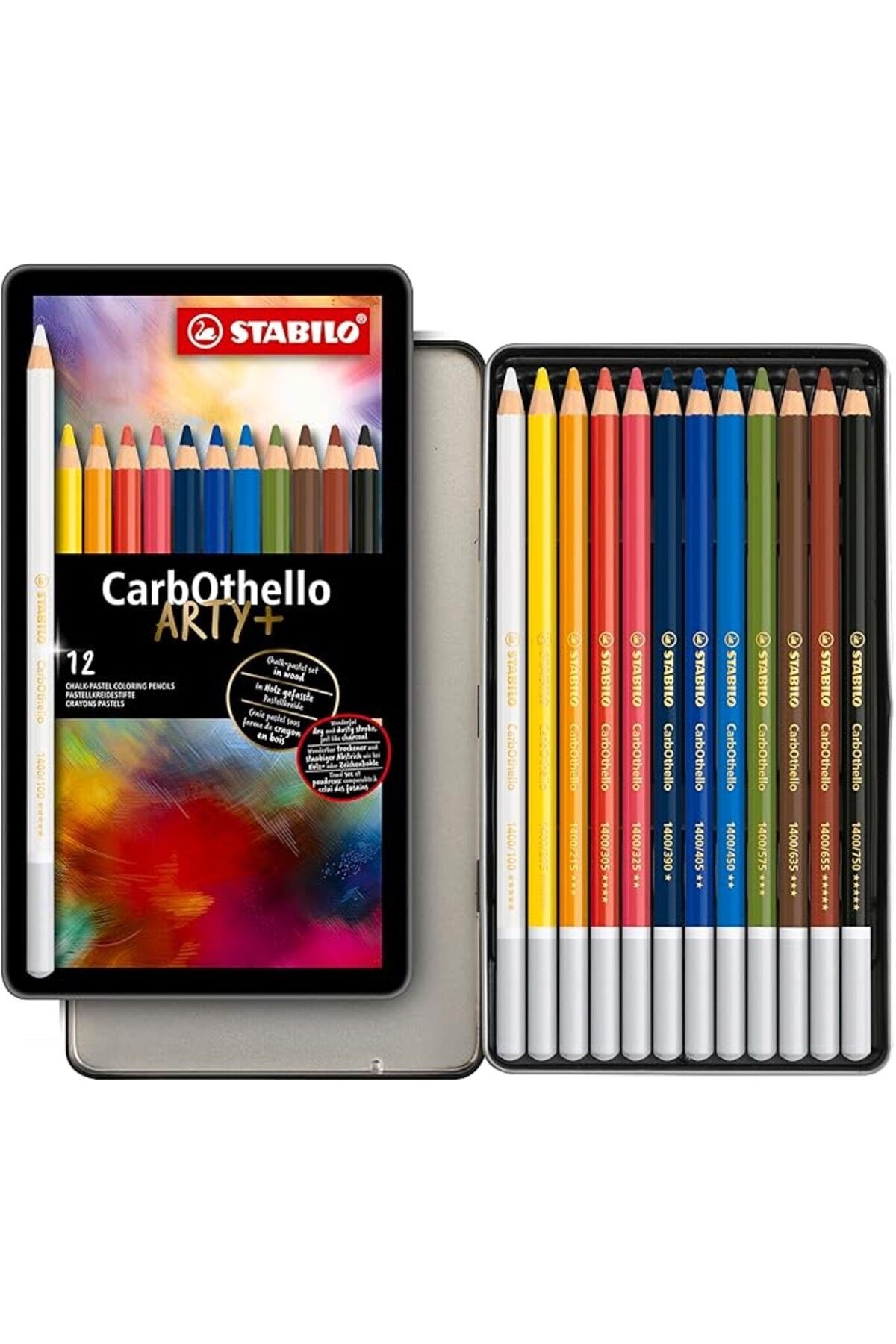CarbOthello - ARTY+ Pastel Kalem Seti- 12'li