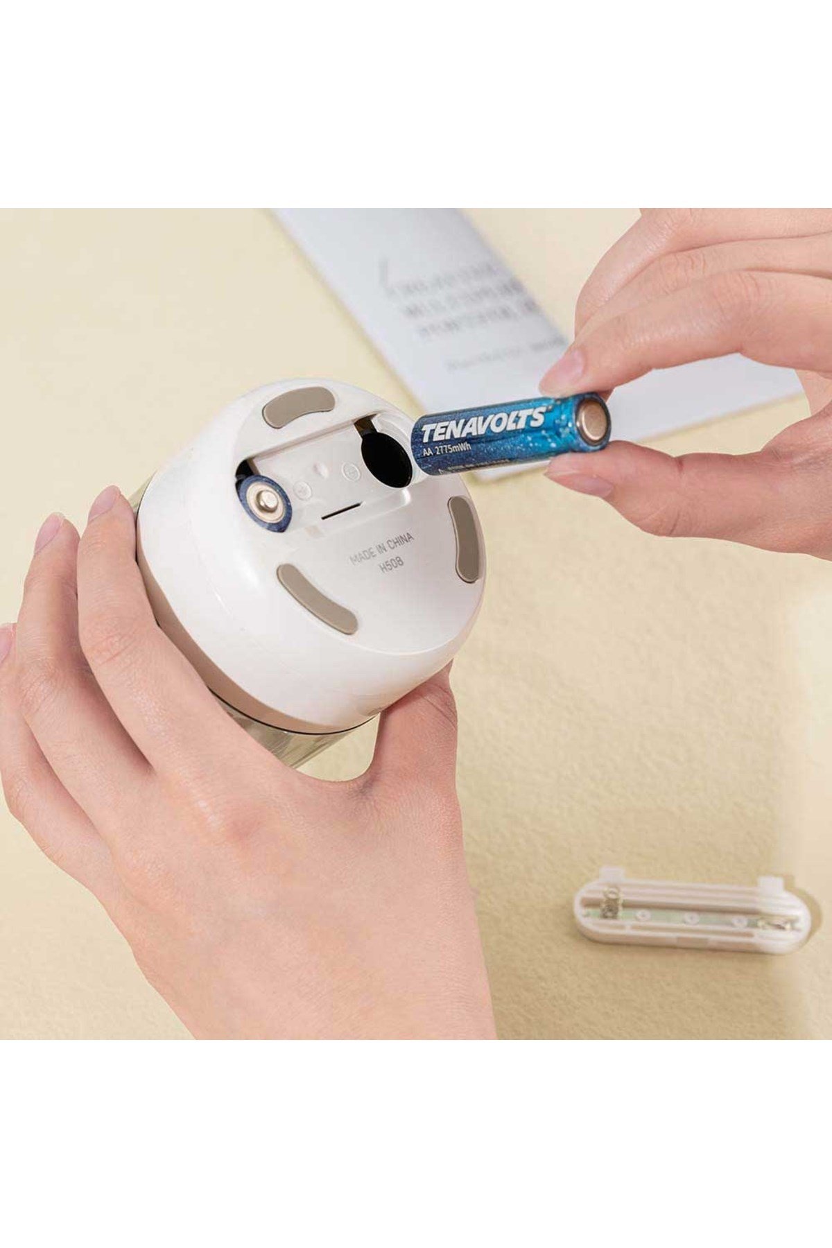 Elektrikli Masa Üstü Beyaz Kalemtraş H508-WH
