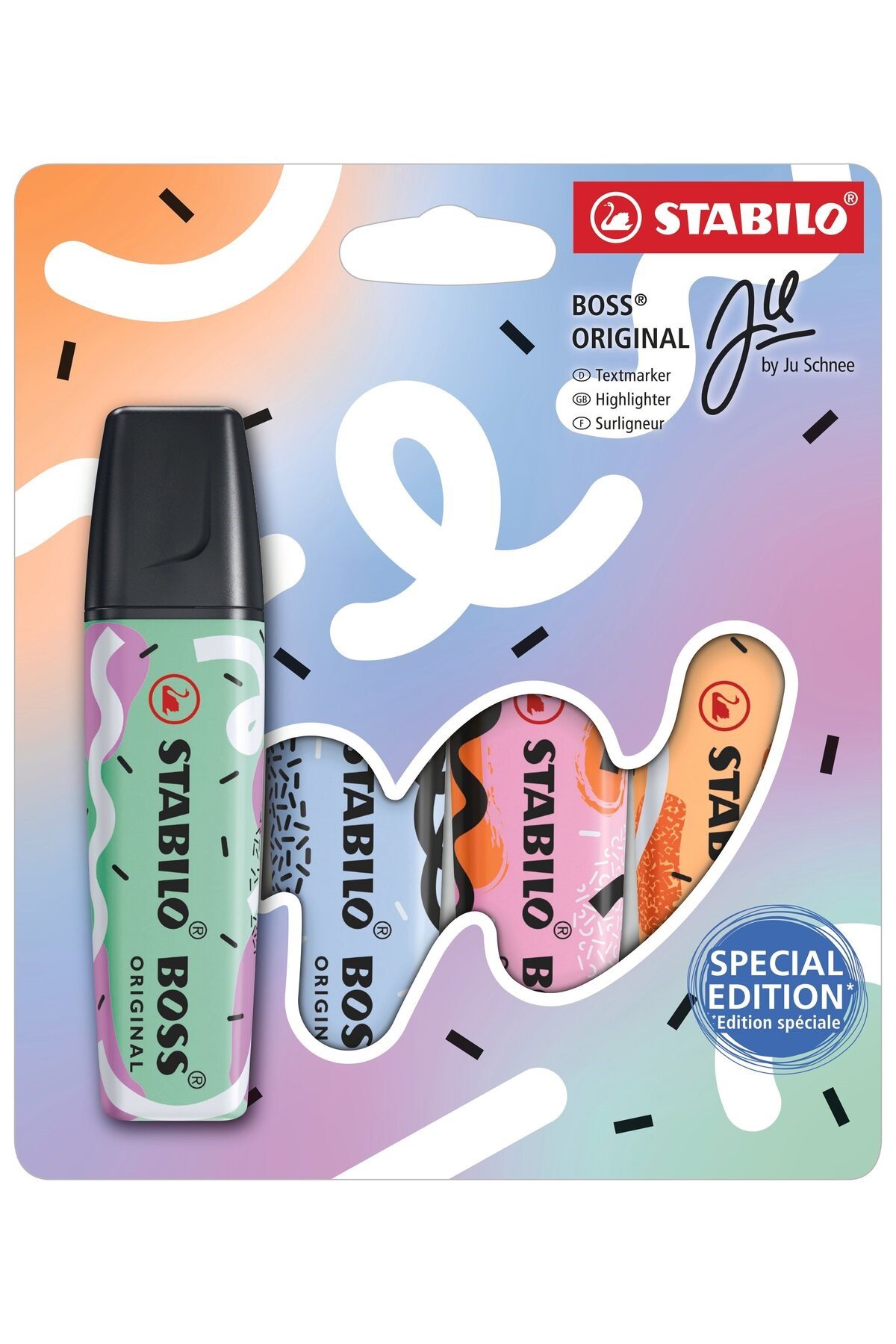 Fosforlu Kalem Boss Original Pastel-by Ju Schnee 4 Lü
