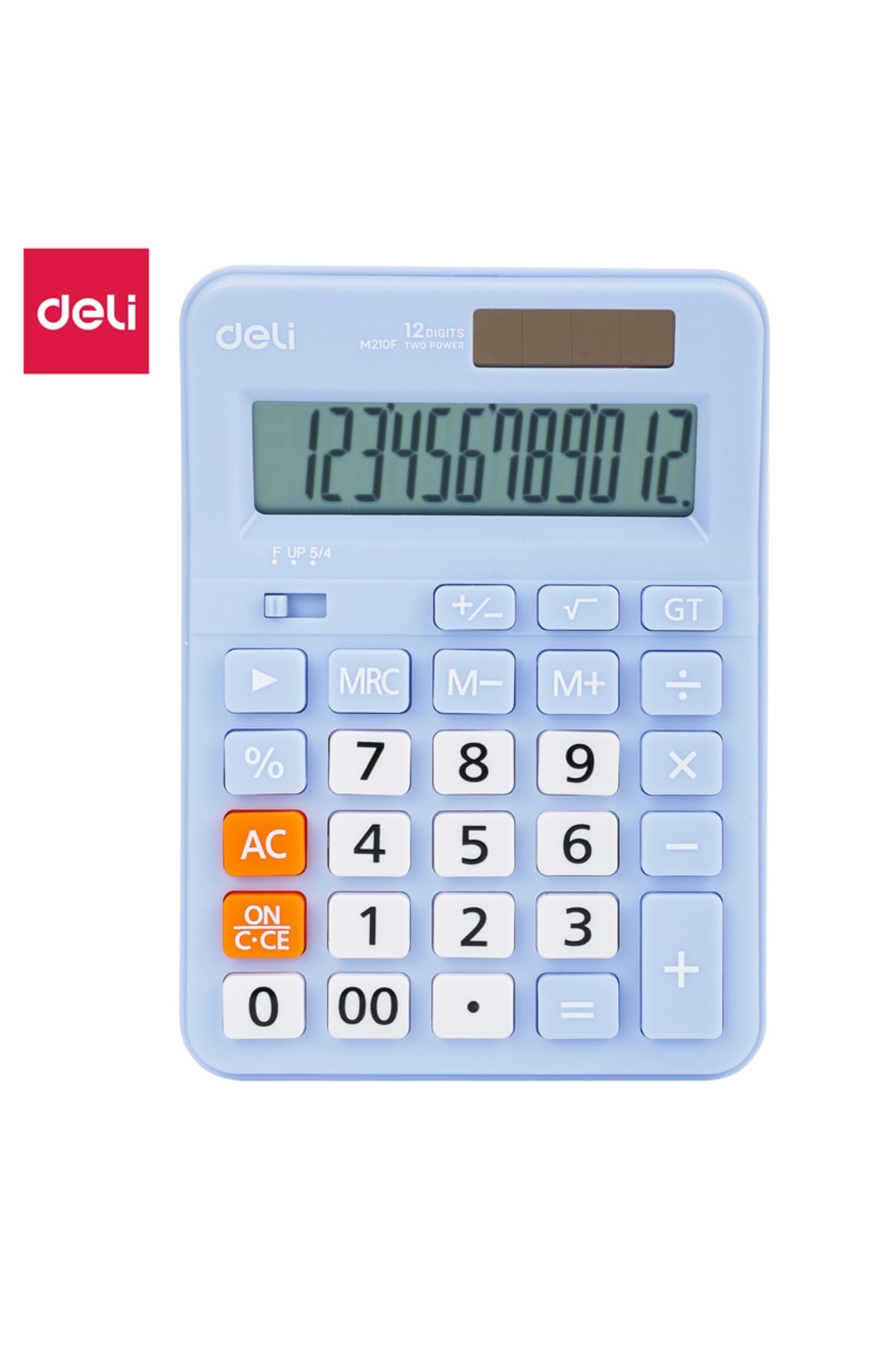 Hesap Makinesi 12 digit Mavi