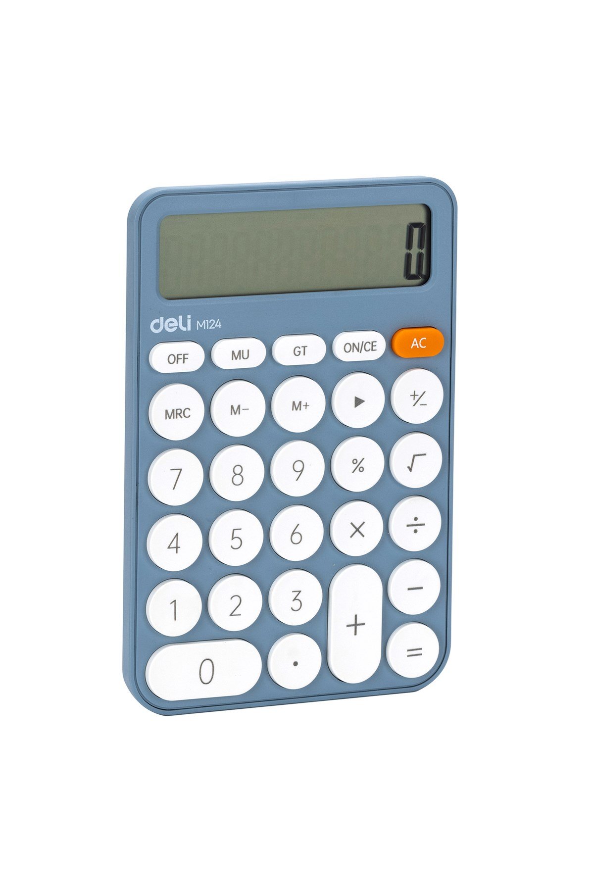 Hesap Makinesi 12 digit Mavi