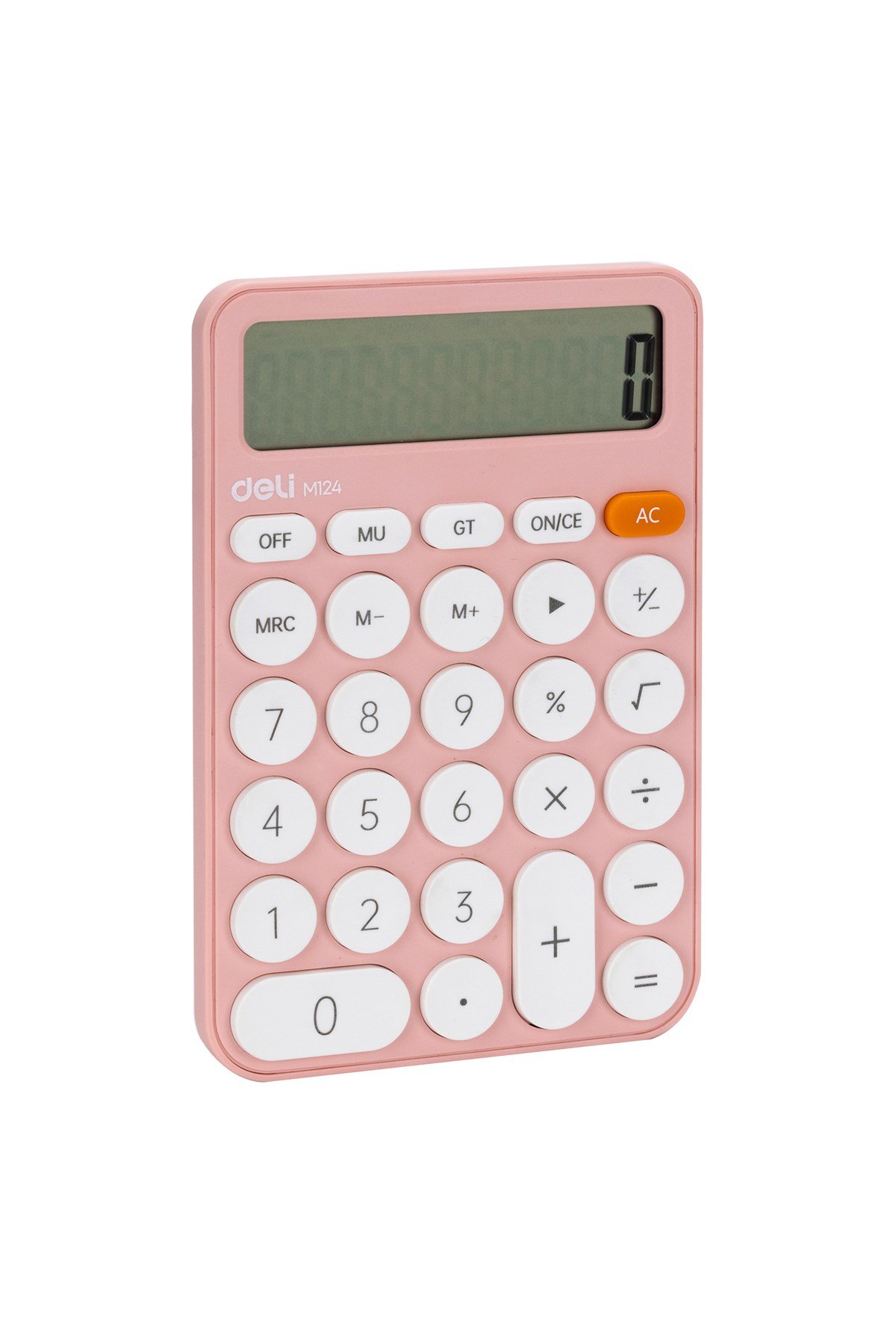 Hesap Makinesi 12 digit Pembe