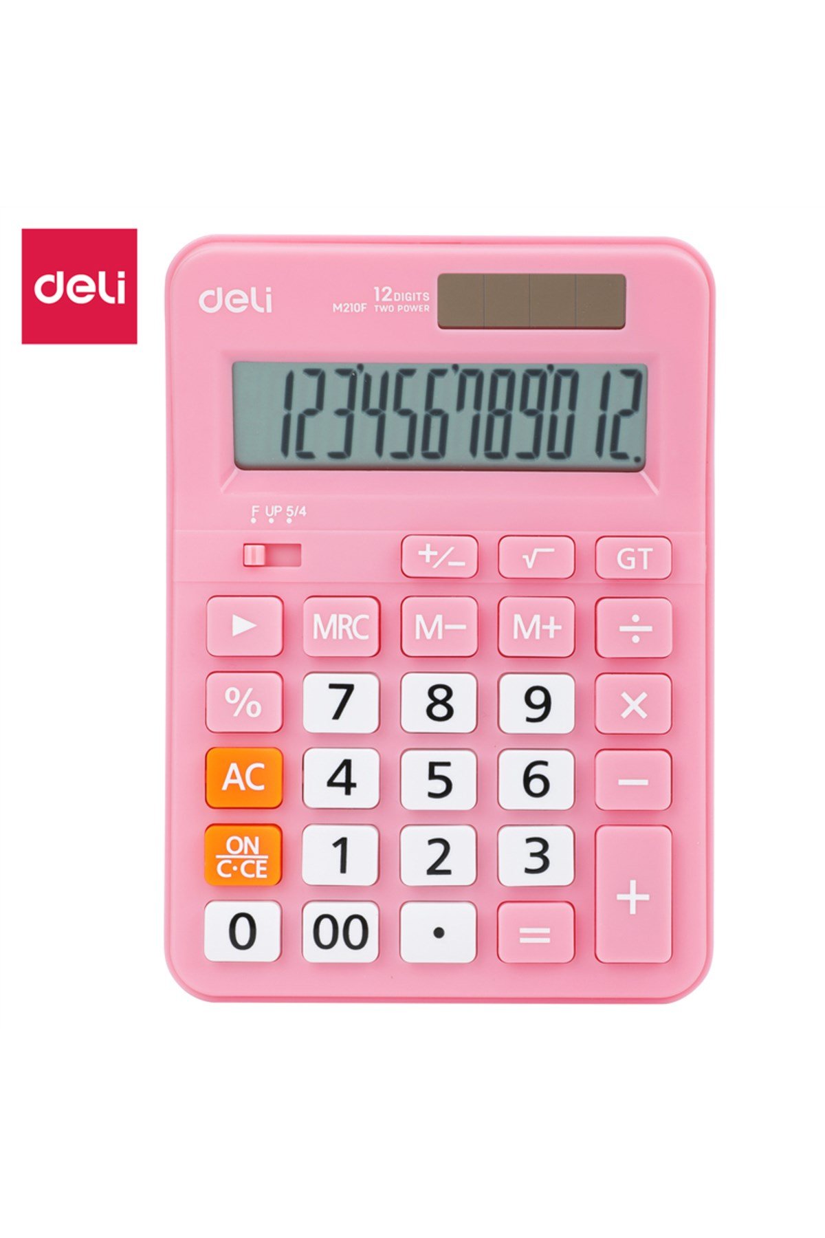 Hesap Makinesi 12 digit Pembe