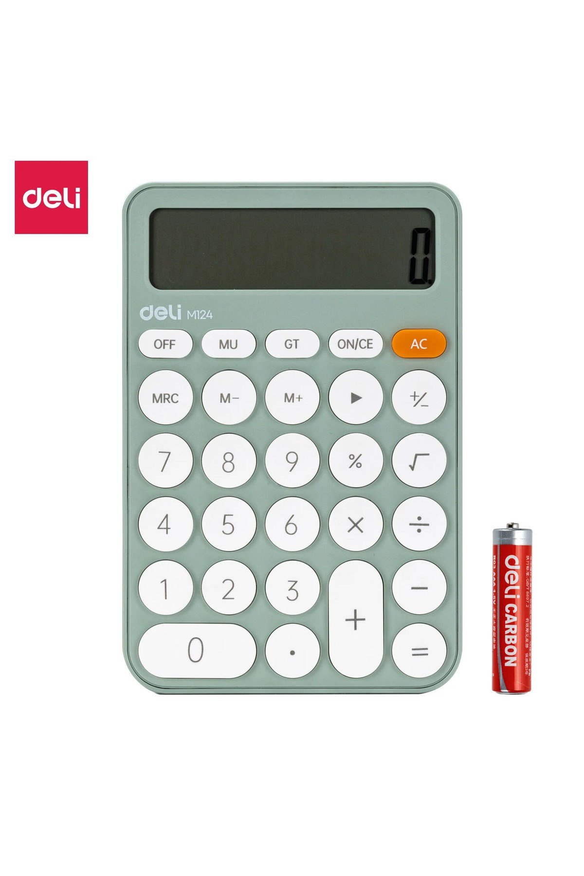 Hesap Makinesi 12 digit Yeşil