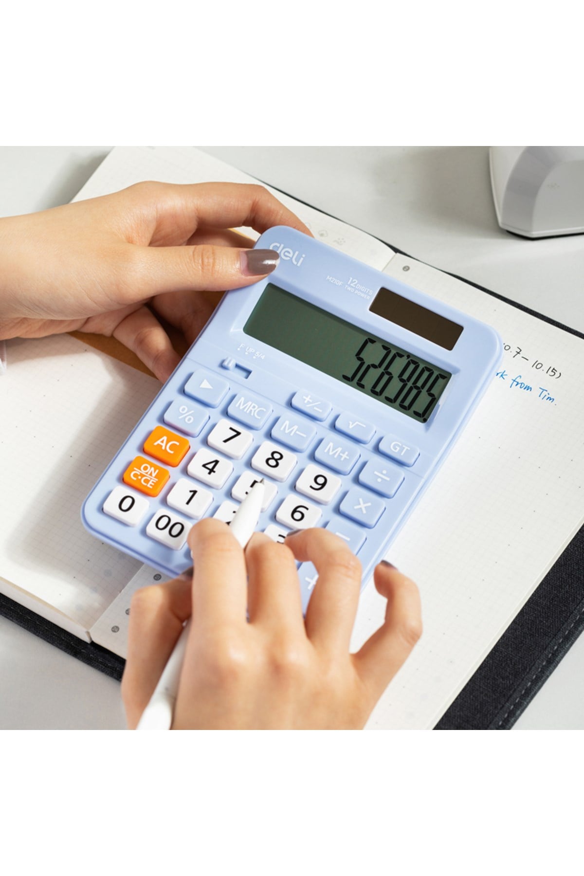 Hesap Makinesi 12 digit Yeşil