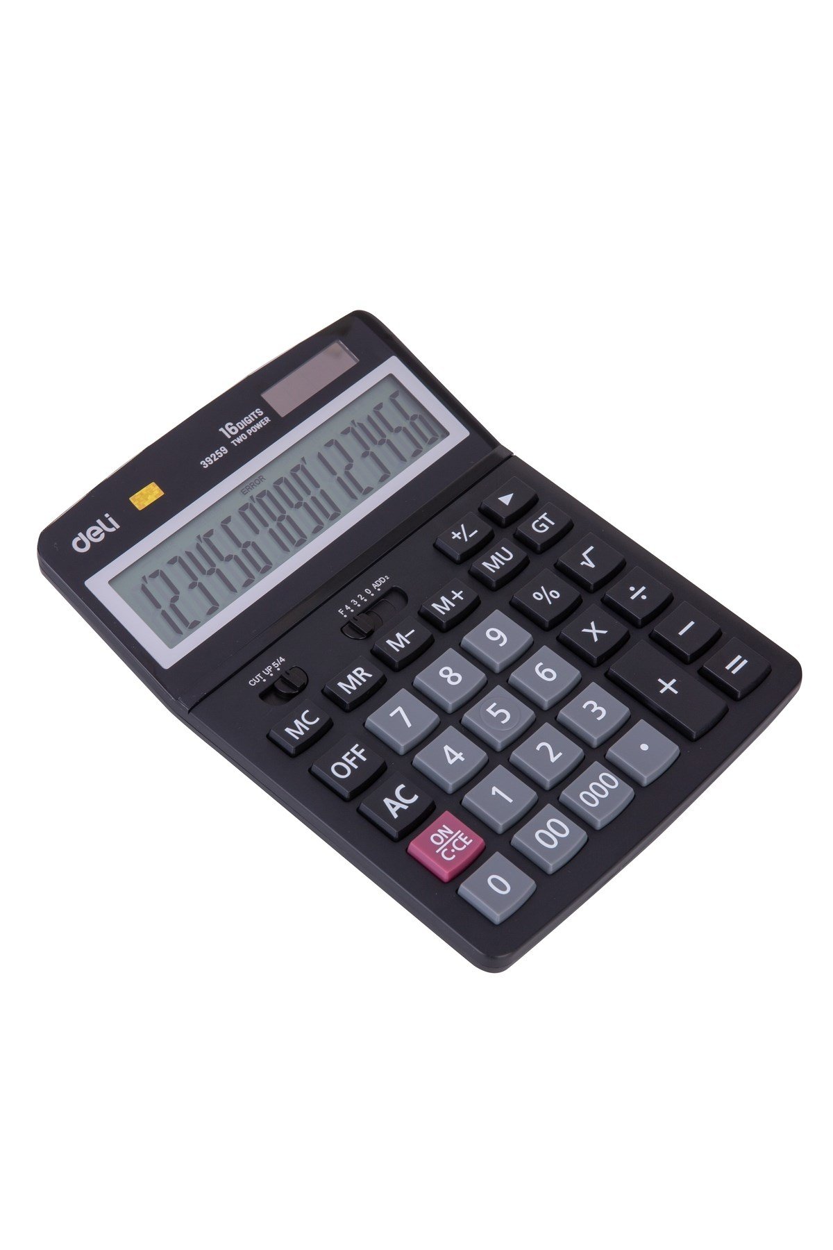 Hesap Makinesi 16 digit Siyah