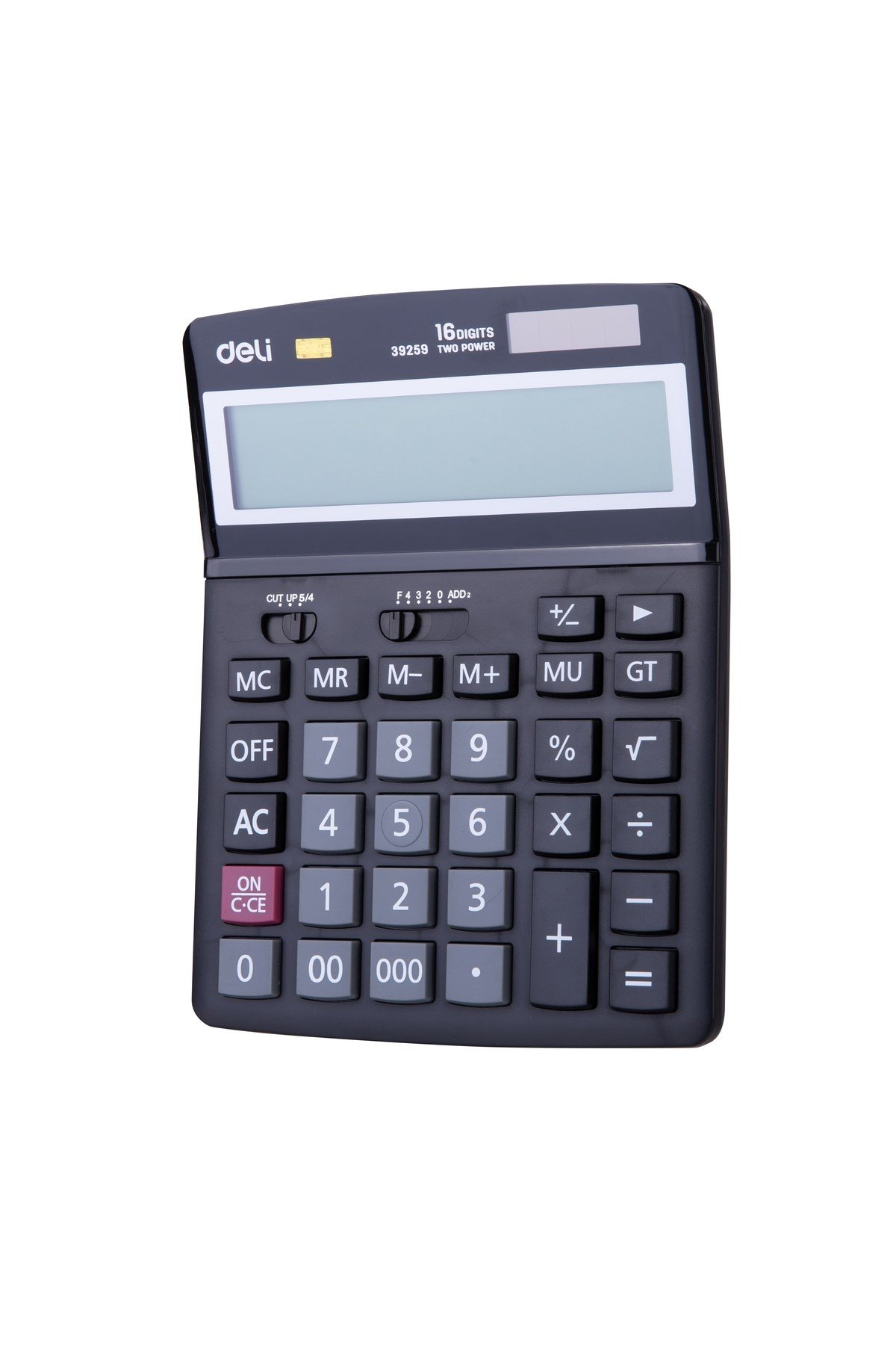 Hesap Makinesi 16 digit Siyah