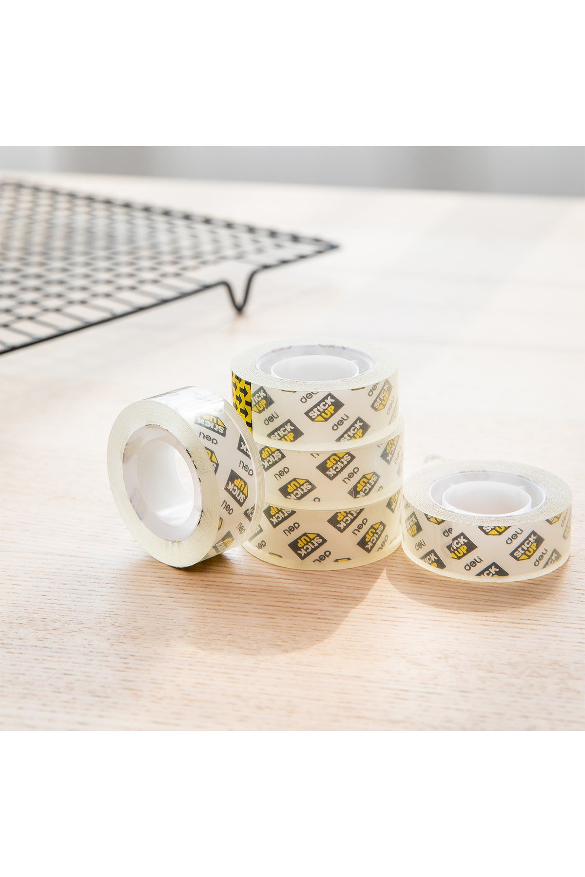 Kırtasiye Bandı 12mm*30Y*38um(12'li /tube) Transparan