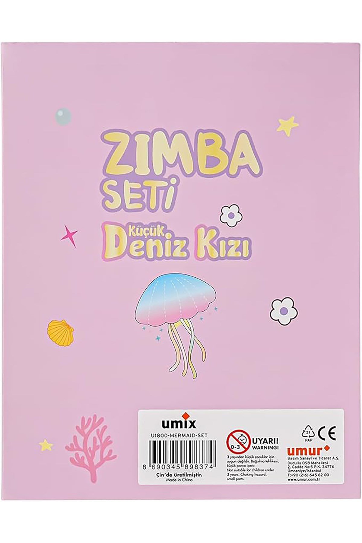 Little Mermaid kırtasiye seti