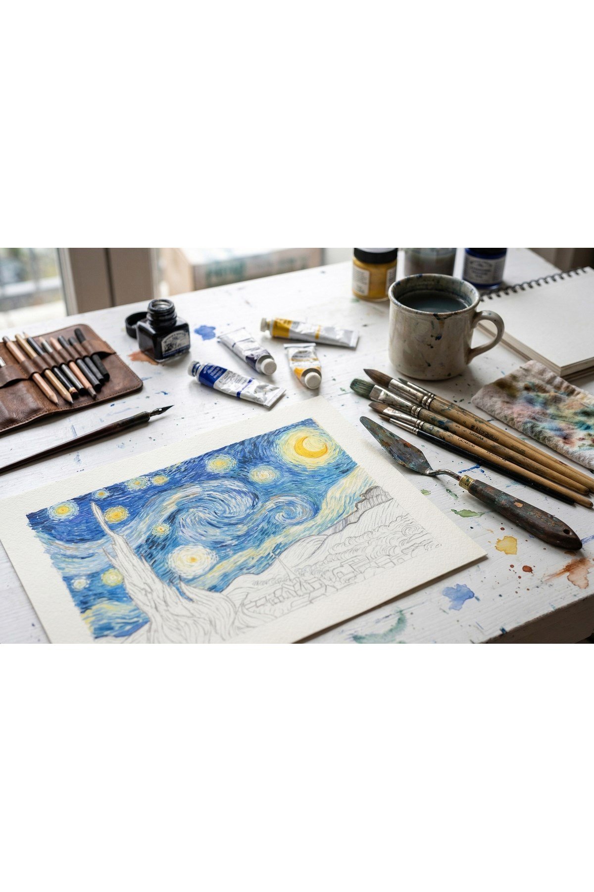 MONET Sulu Boya Resim Kağıdı 300 g 50x70 10'lu Paket