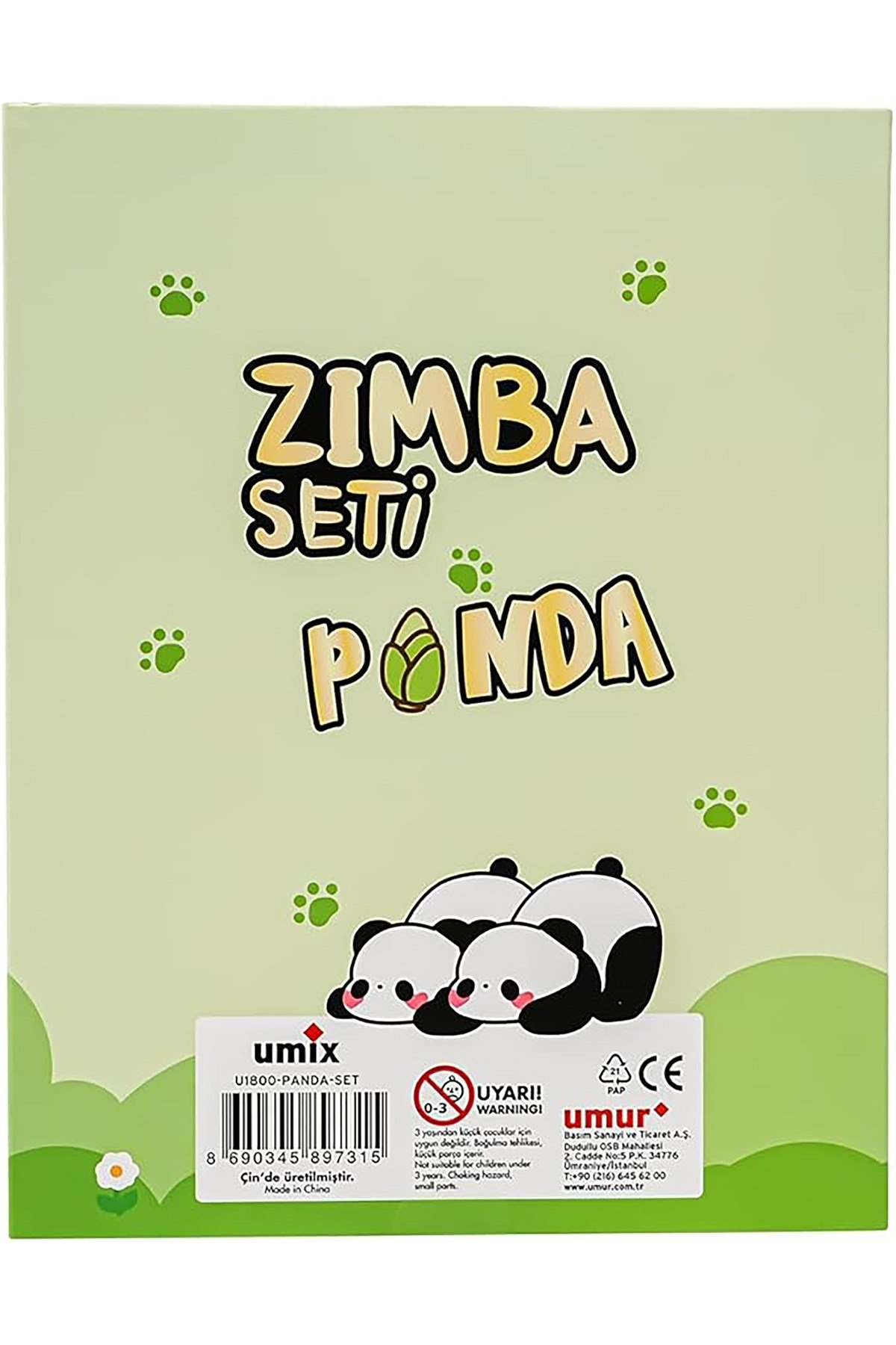 Panda Zımba Kırtasiye Seti