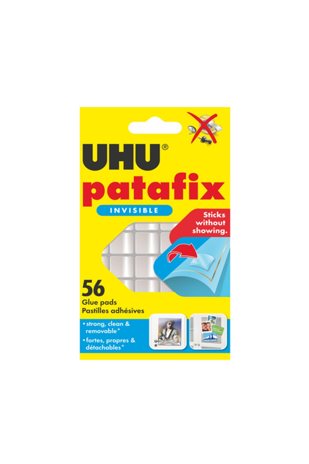 Patafix Invisible 56'lı Yapışkanlı Hamur Şeffaf