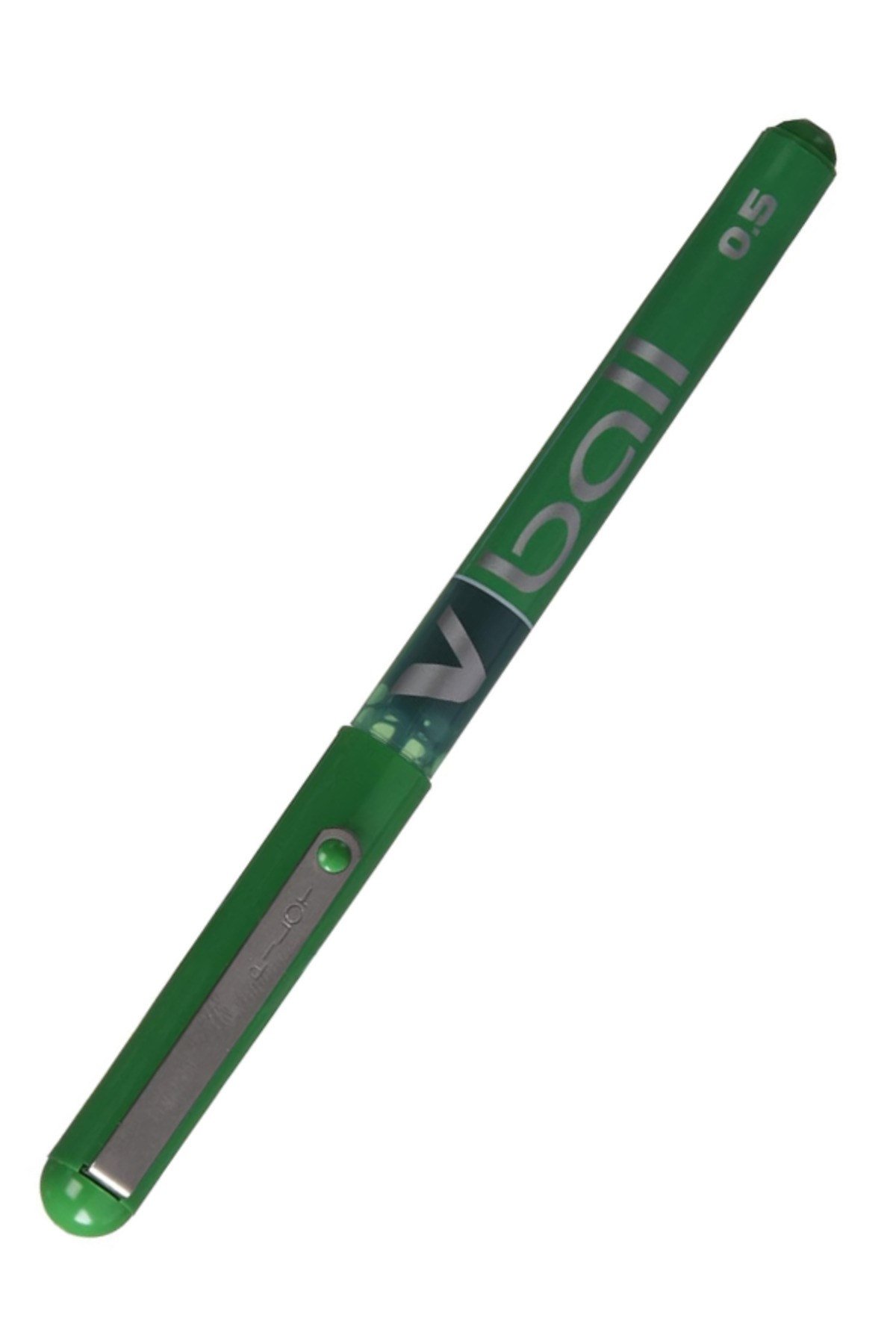 PİLOT V-BALL 0.5 MM SIVI MÜREKKEPLİ ROLLERBALL KALEM – YEŞİL