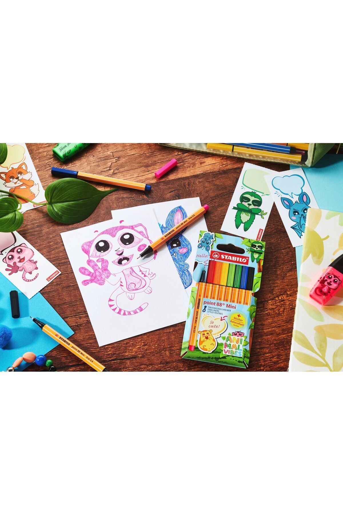 point 88 Animal Vibes Mini 8'li Paket