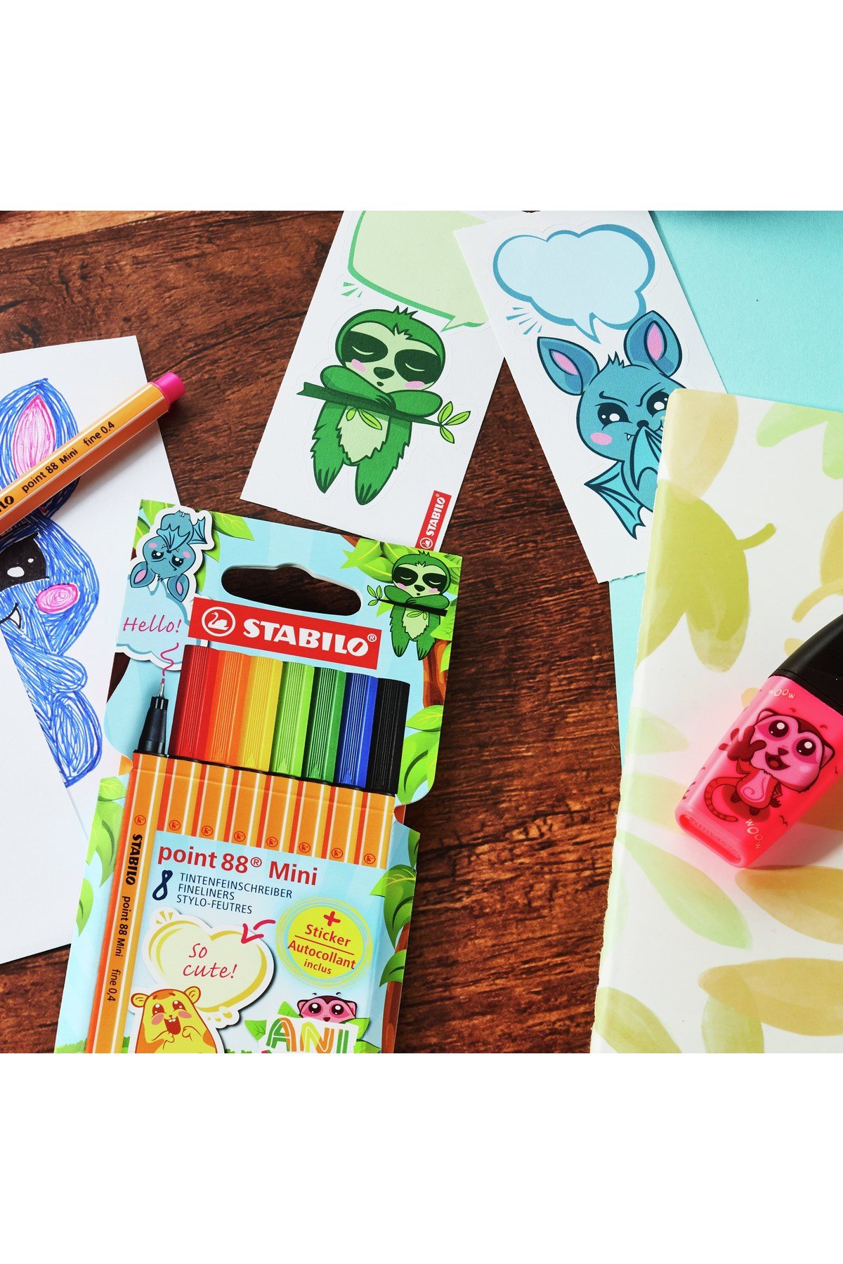 point 88 Animal Vibes Mini 8'li Paket