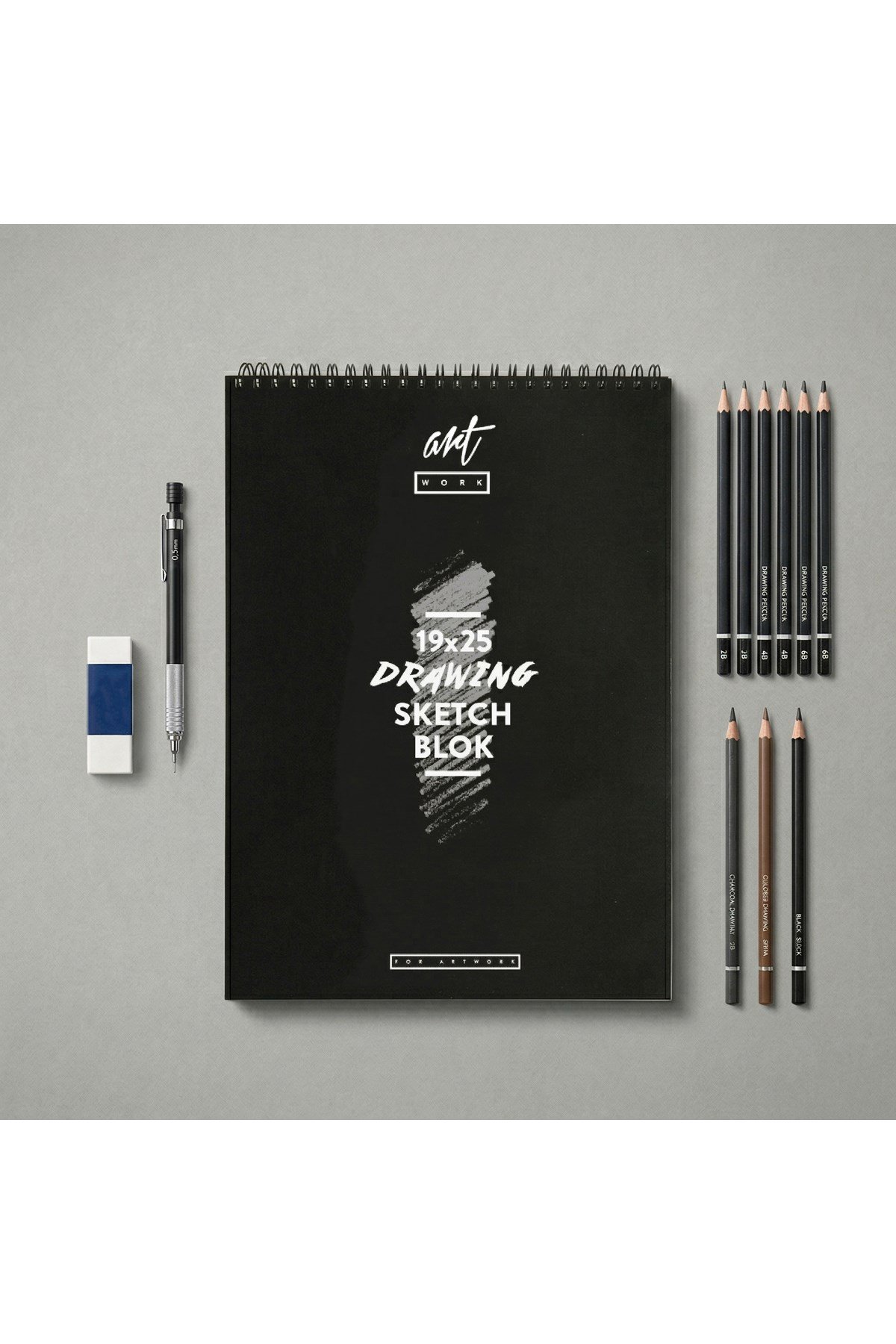 SKETCH BLOK 90 G 19X25 80 YP.