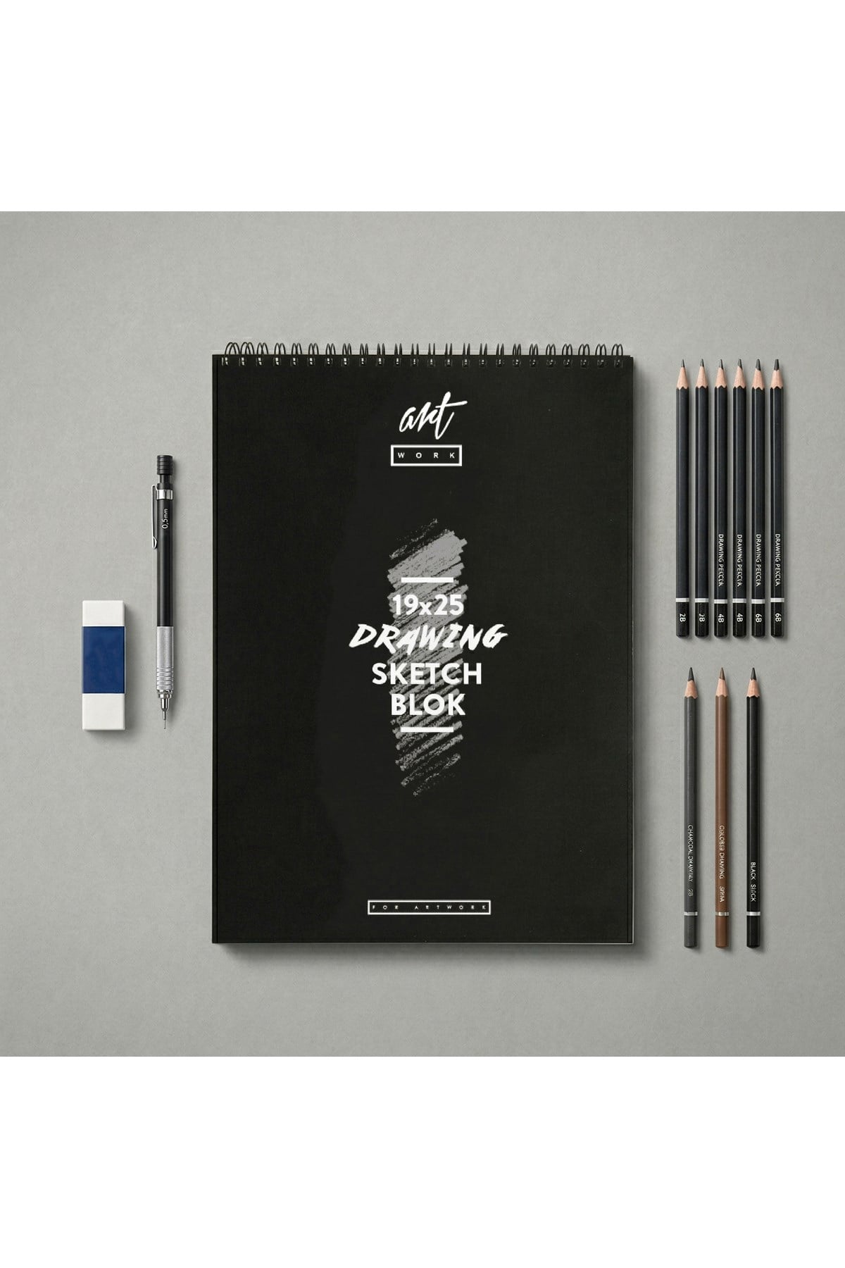 SKETCH BLOK 90 G 19X25 80 YP.