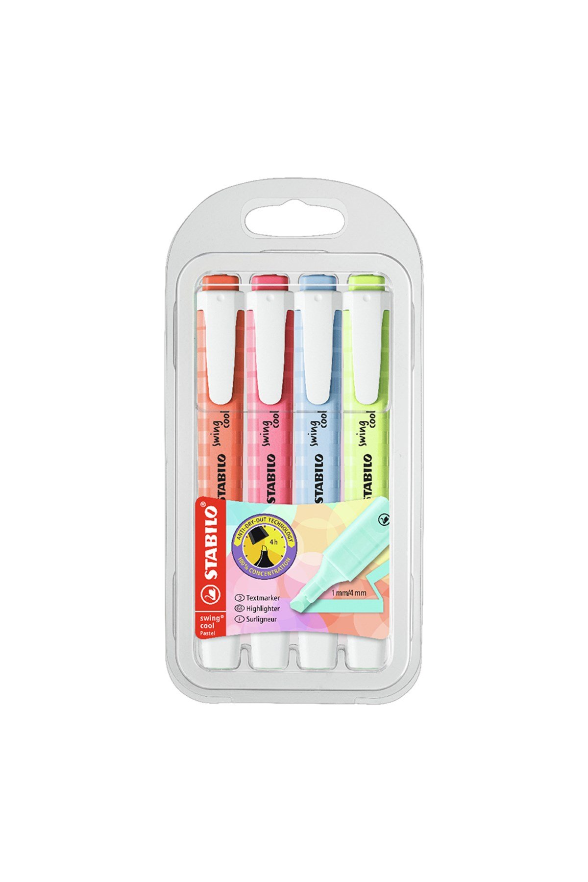 SWİNG COOL PASTEL 4LÜ PAKET YENİ