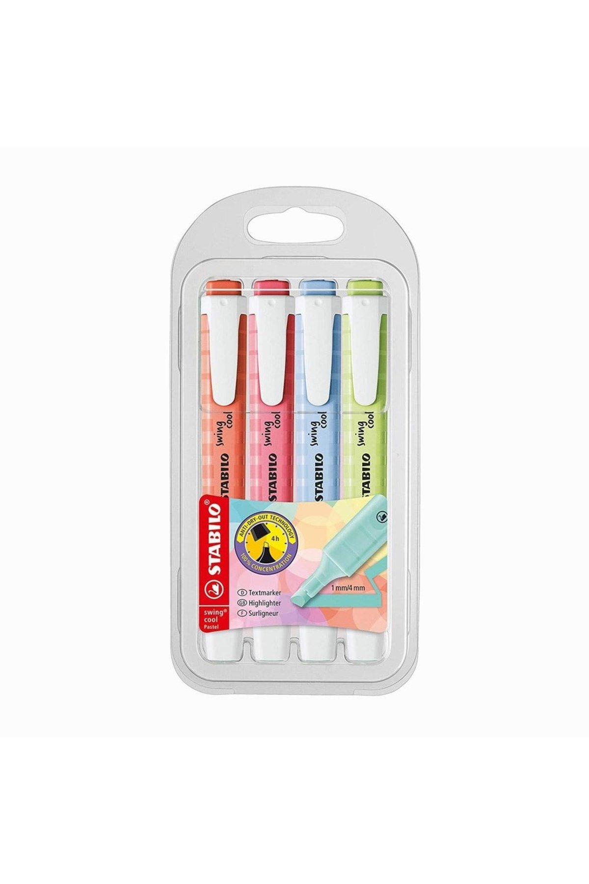 SWİNG COOL PASTEL 4LÜ PAKET YENİ