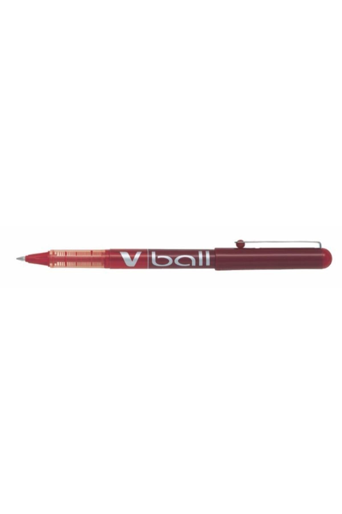 V-ball Roller Kalem 05 mm Kırmızı