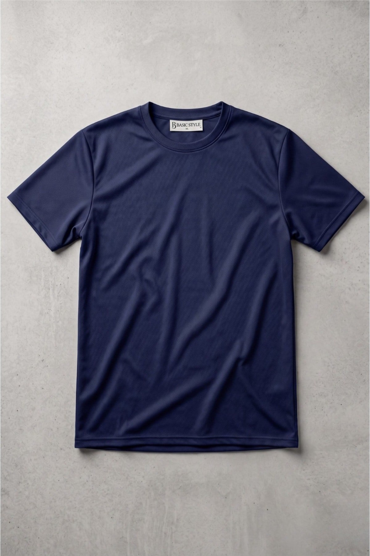 Erkek / Kadın Unisex Premium Polymesh Kumaş Nefes Alabilen Basic Spor Tişört T-Shirt