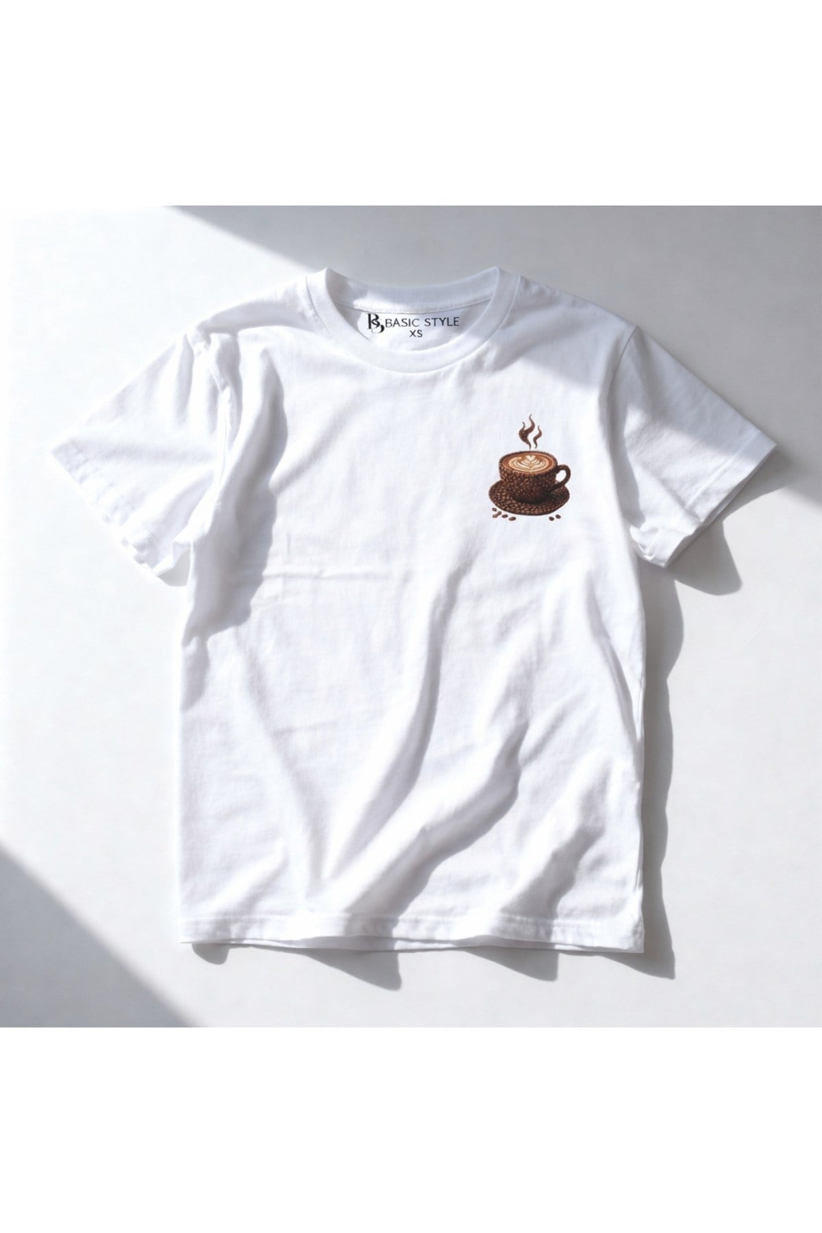 Kahveler ve Çekirdekler - Kahve Serisi Çekirdek Bardak T-Shirt