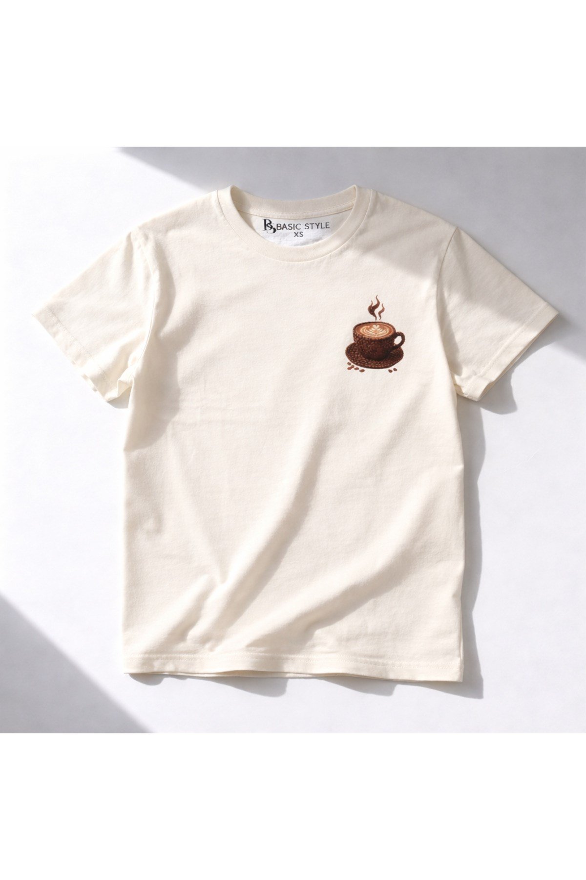 Kahveler ve Çekirdekler - Kahve Serisi Çekirdek Bardak T-Shirt