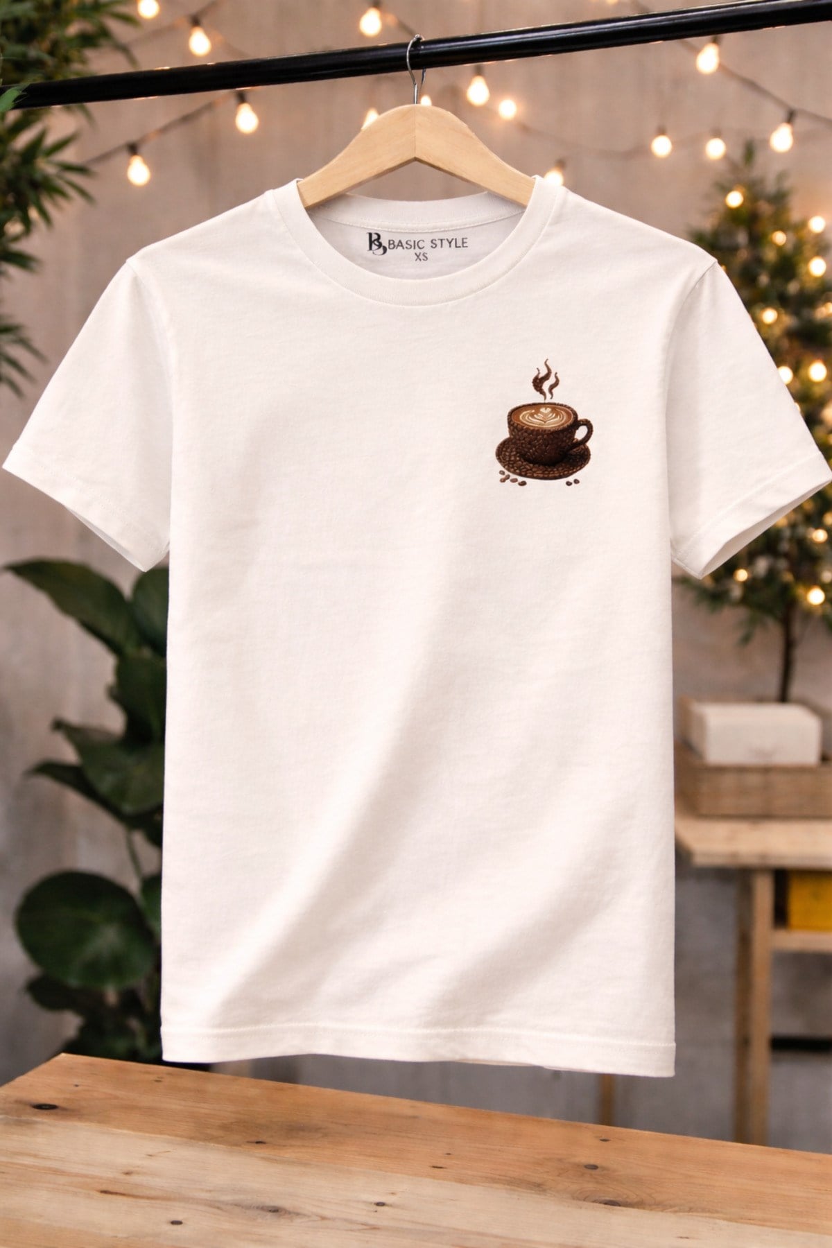 Kahveler ve Çekirdekler - Kahve Serisi Çekirdek Bardak T-Shirt