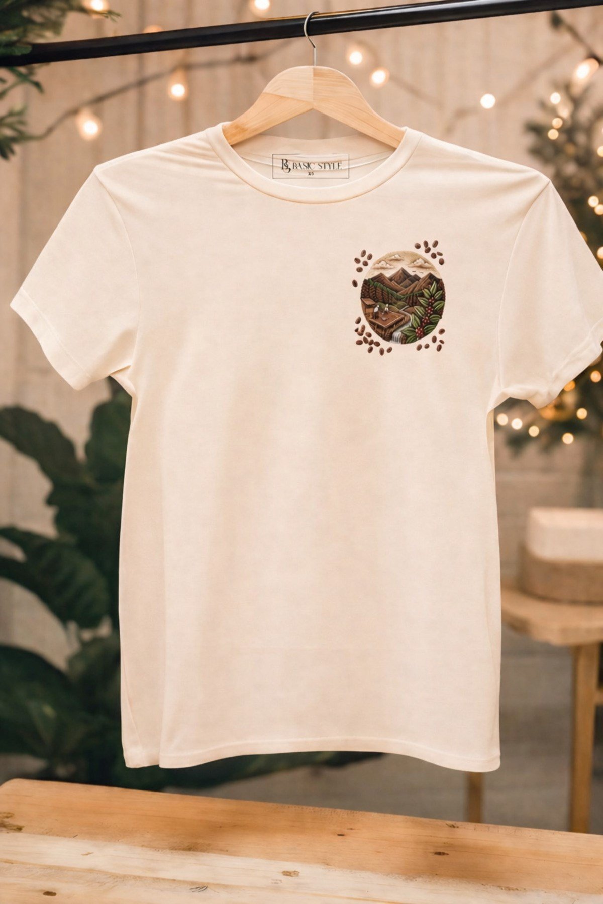 Kahveler ve Çekirdekler - Yetiştirme Çekirdek T-Shirt