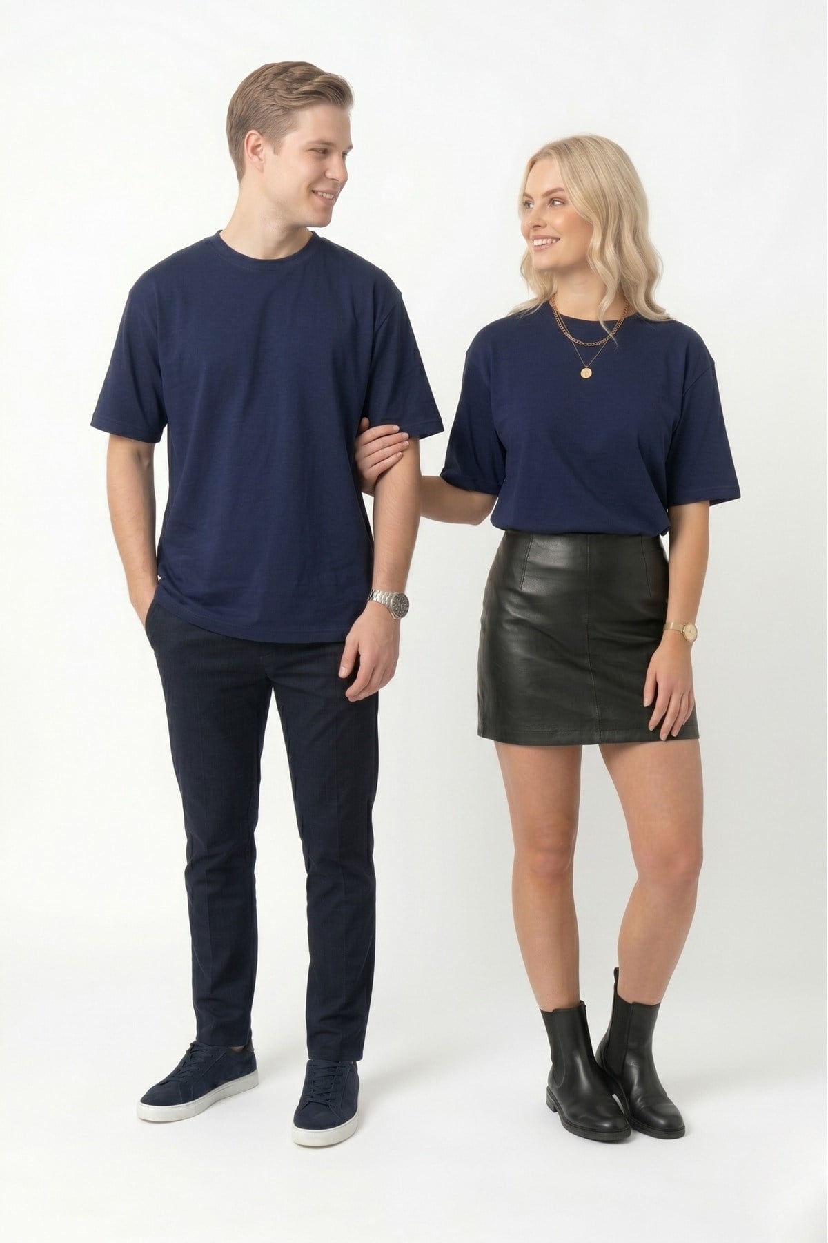 OHO Serisi Yumuşak İpeksi Mükemmel Kalite Basic T-Shirt