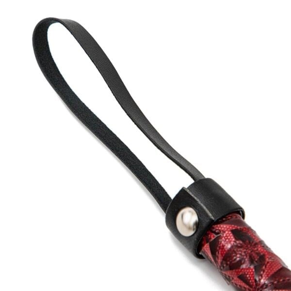 Deri İşlemeli Fantezi Kırbaç – Premium BDSM Aksesuarı