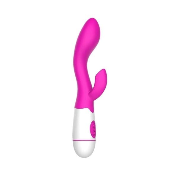 G Noktası Şarjlı Uyarıcılı Vibratör Pembe