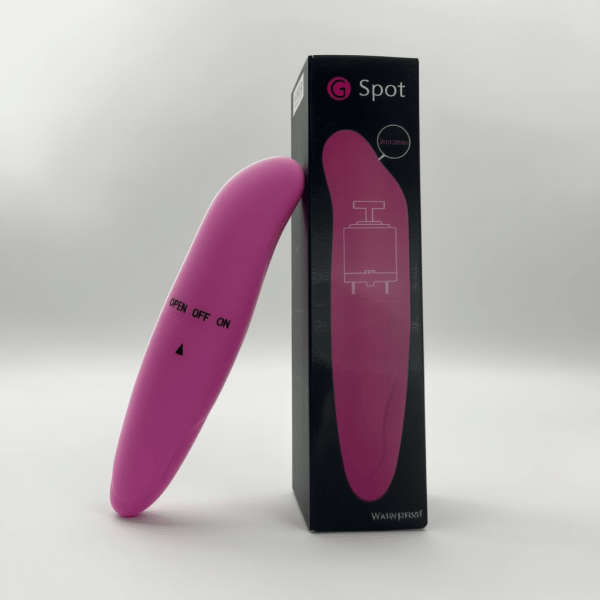 Modern Pilli Parmak Vibratör Pembe