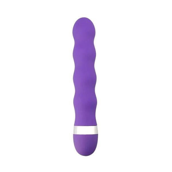 Pilli Kıvrımlı G Noktası Uyarıcı Vibratör Mor
