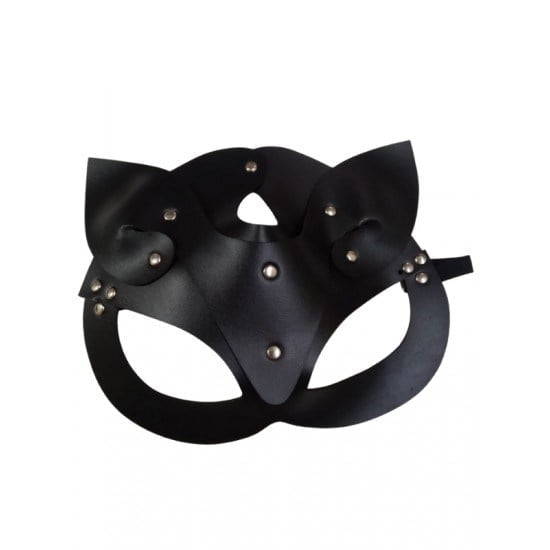 Siyah Kedi Maskesi – Suni Deri Fetiş Cosplay Tasarım