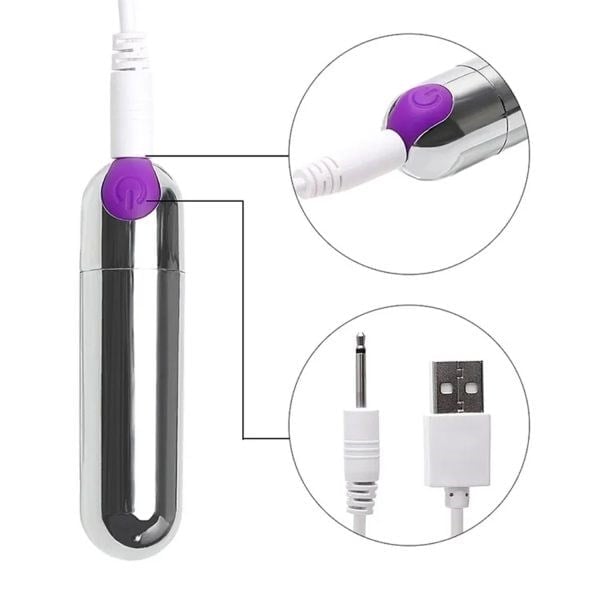 USB Şarjlı Mini Kurşun Vibratör – Sessiz ve Taşınabilir Tasarım