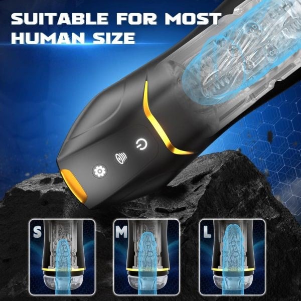 USB Şarjlı Otomatik Mastürbatör | Titreşimli Cup