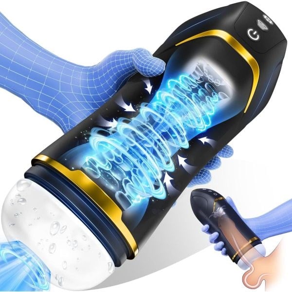 USB Şarjlı Otomatik Mastürbatör | Titreşimli Cup