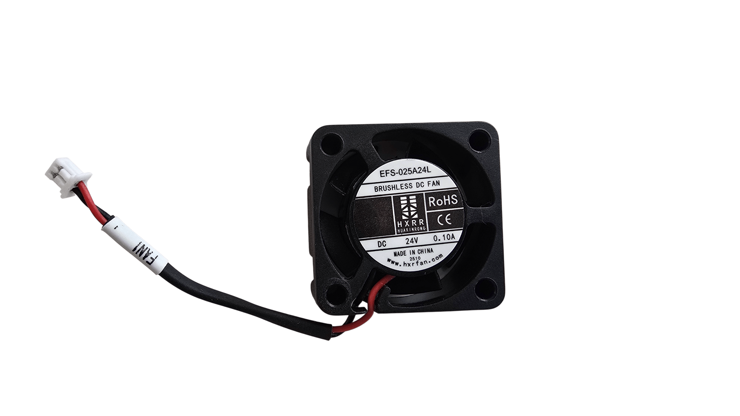 HXRR 2510 EFS-025A24L 24V 0.10A 25x25x10 Aksiyel Fan