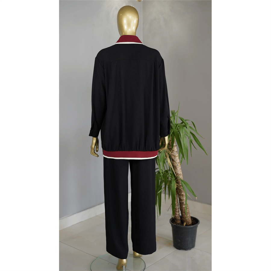 Ekru Ghisa Siyah Takım 