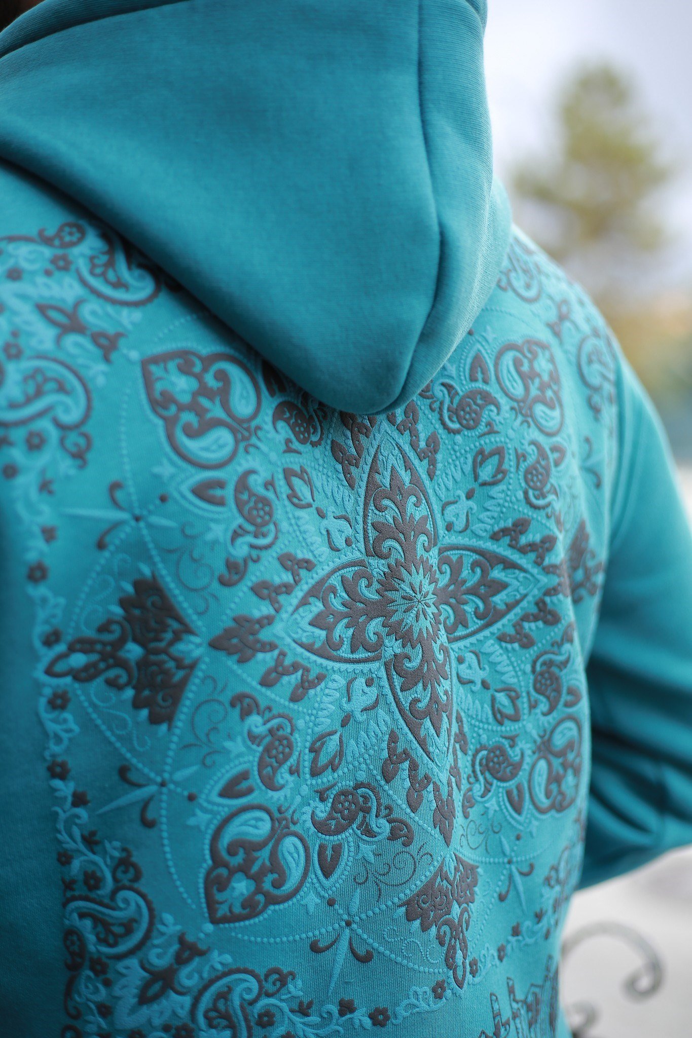 Arka Otantik Desen Sweat