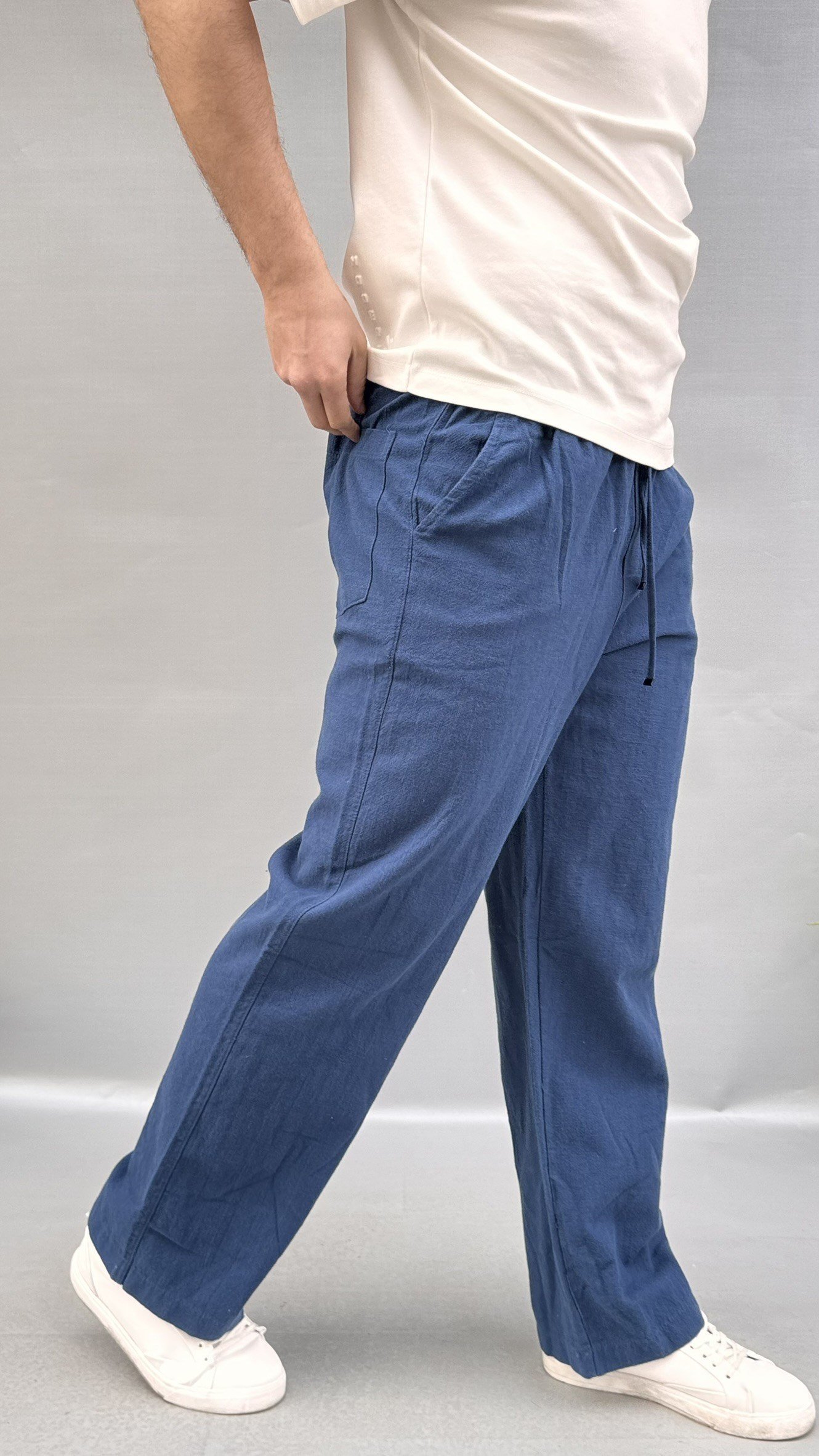 Baggy Keten Pantolon
