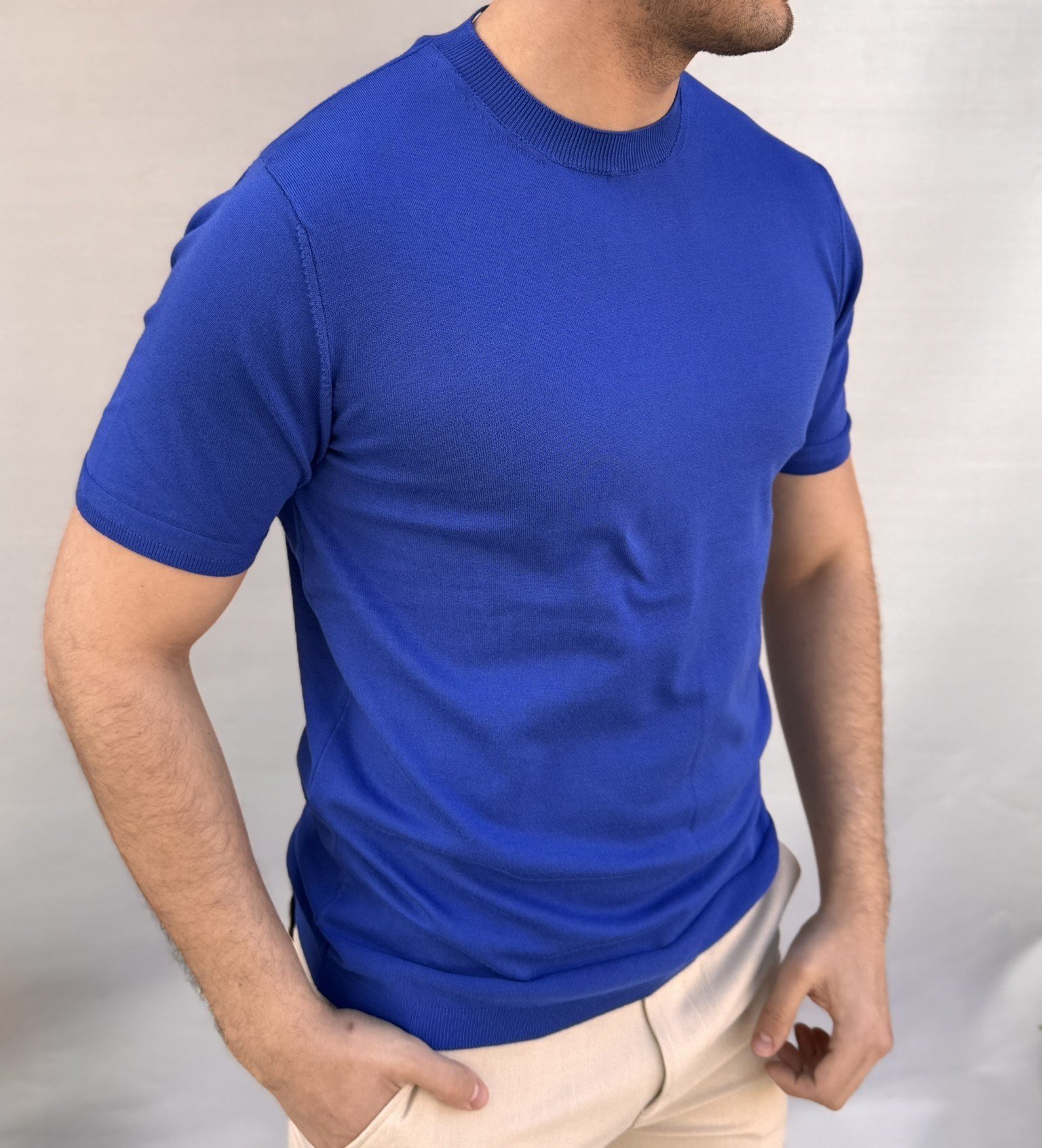 Basic Triko Slim Fit T-shirt