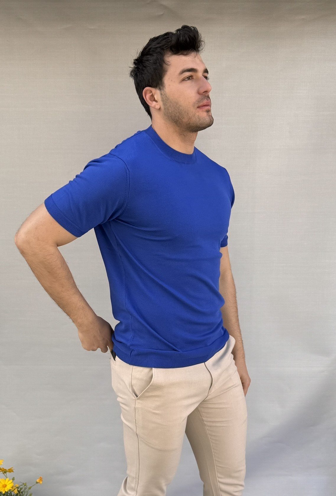 Basic Triko Slim Fit T-shirt