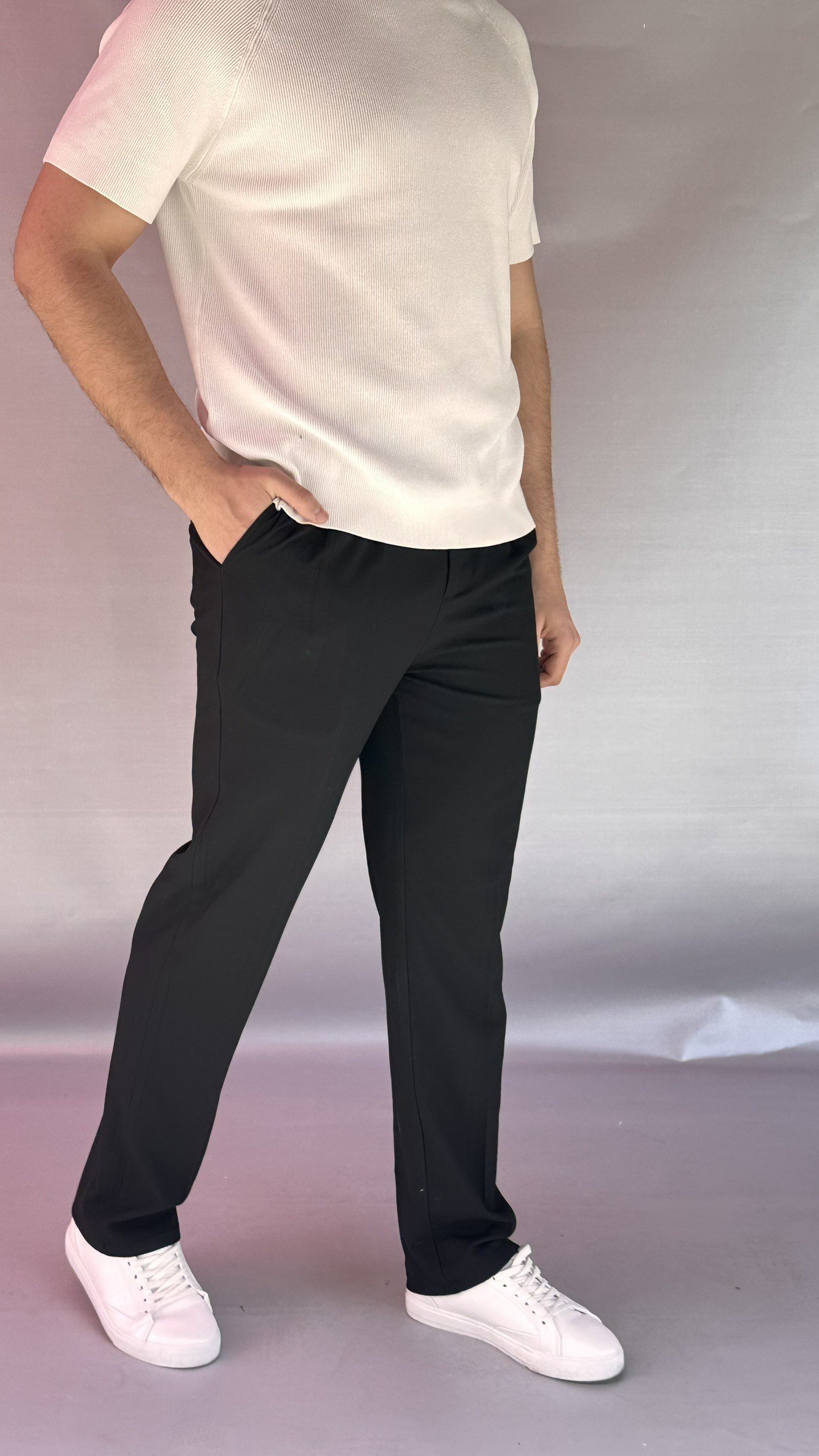 Bel Lastik Baggy Kumaş Jogger